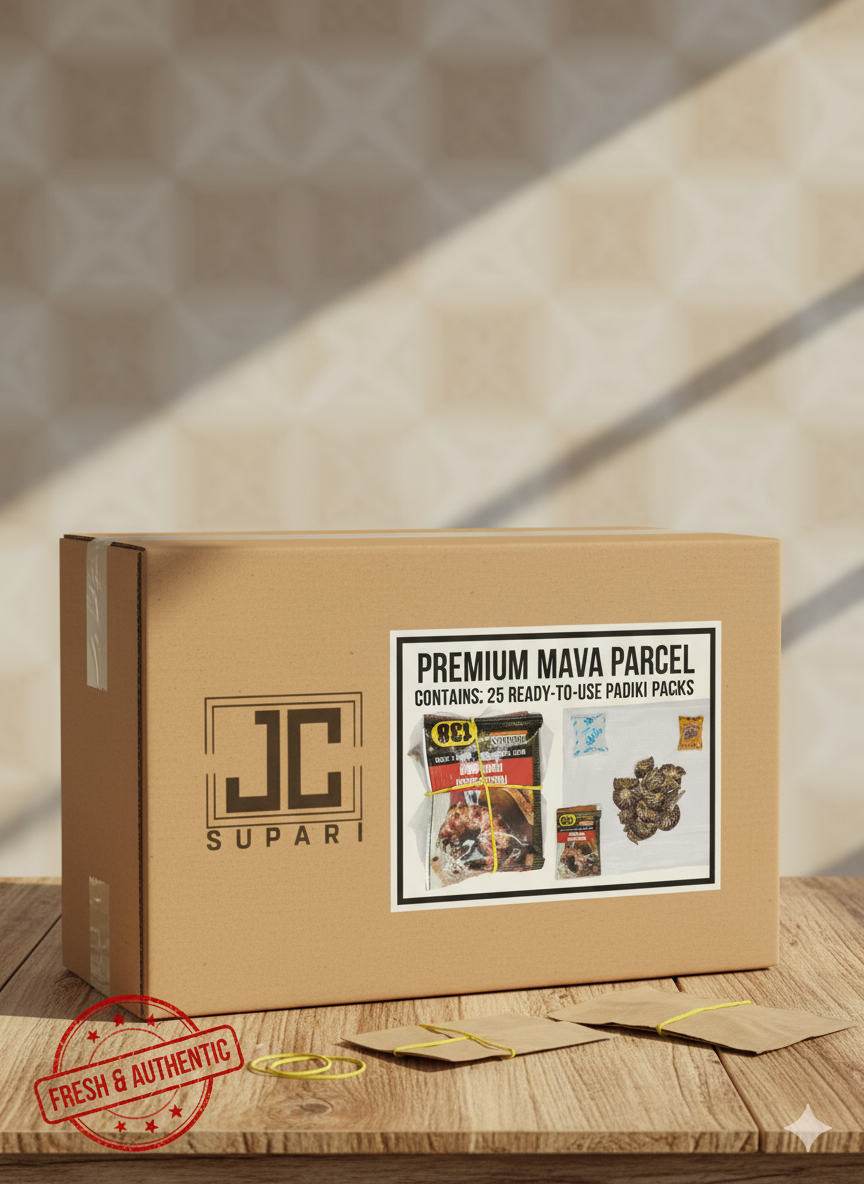 JC SUPARI- MAVA SET APPROX MADE 25 PCS