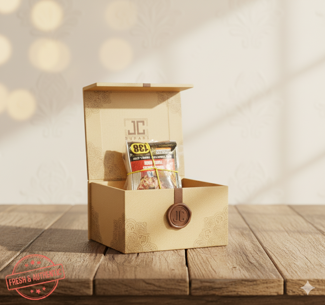 JC SUPARI- MAVA PACK OF 25 (SIDHANT PARCEL/YELLOW)