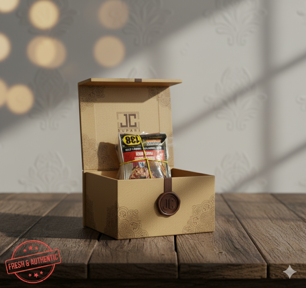 JC SUPARI- MAVA PACK OF 25 (SIDHANT PARCEL/YELLOW)