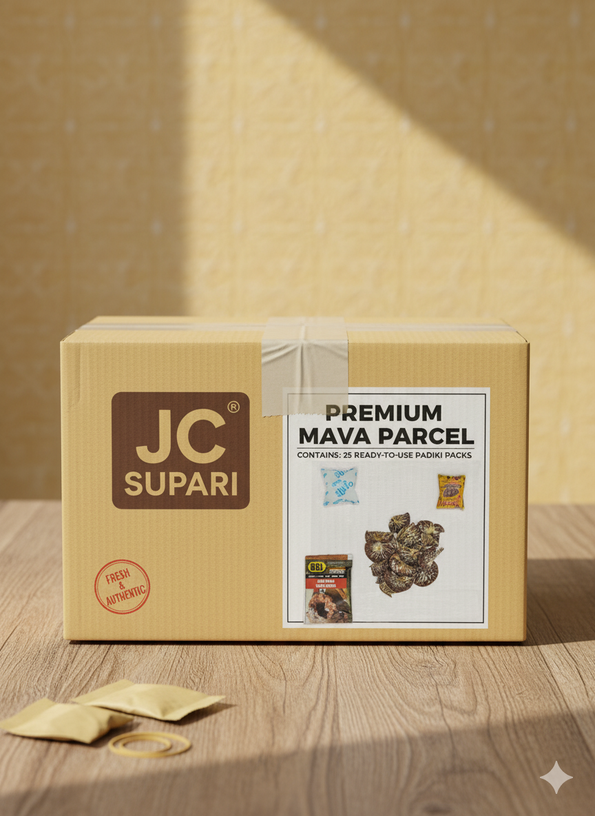 JC SUPARI- MAVA SET APPROX MADE 25 PCS