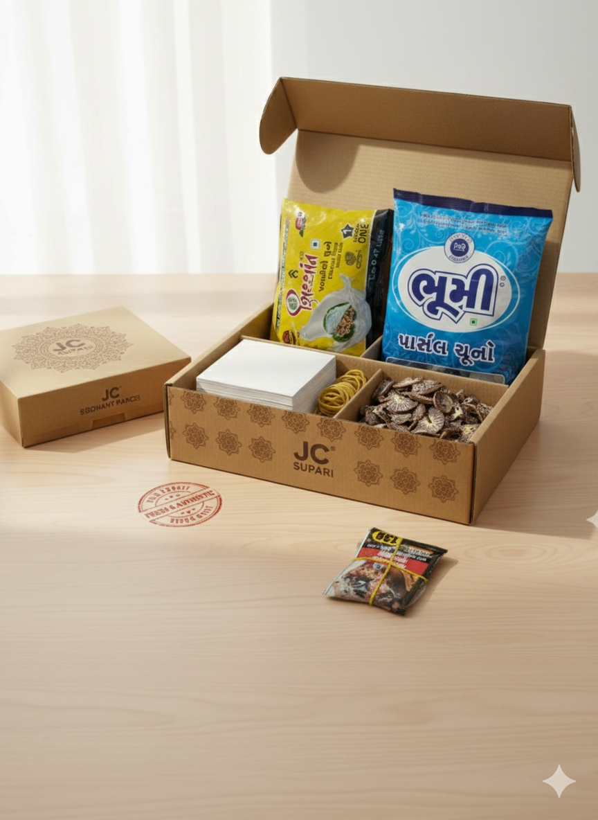 JC SUPARI- MAVA SET APPROX MADE 25 PCS